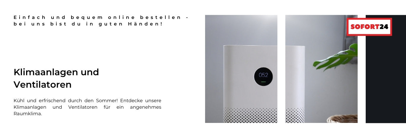 Klimaanlagen und Ventilatoren