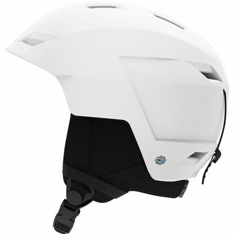 Skihelm Salomon Pioneer LT Junior Für Kinder Weiß