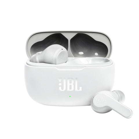 Kopfhörer mit Mikrofon JBL JBLW200TWSWHT Weiß
