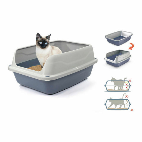 Katzentoilette Georplast Sonic Kunststoff 56 x 40 x 24 cm (12 Stück)
