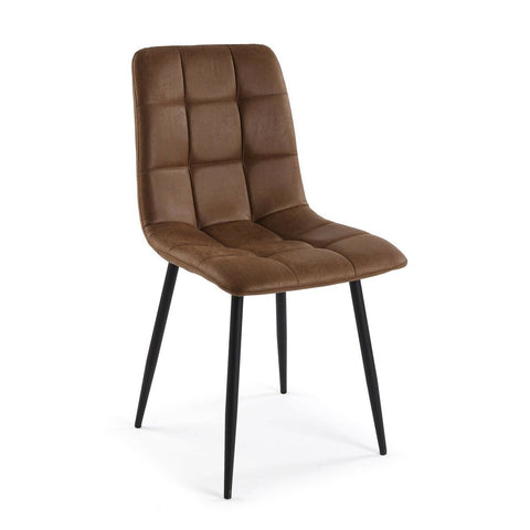 Stuhl Versa Aventia Dunkelbraun 59 x 87 x 47 cm