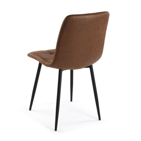 Stuhl Versa Aventia Dunkelbraun 59 x 87 x 47 cm