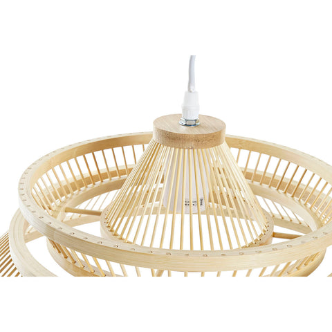 Deckenlampe DKD Home Decor natürlich Bambus 50 W 46 x 46 x 18 cm