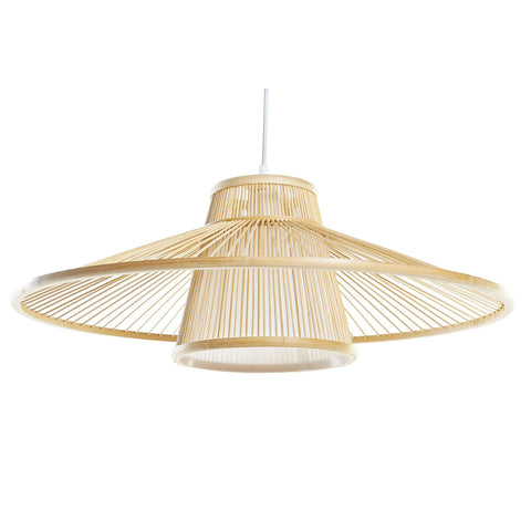 Deckenlampe DKD Home Decor 56 x 56 x 20 cm natürlich Weiß 50 W