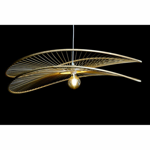 Deckenlampe DKD Home Decor Braun Bambus 50 W 100 x 100 x 25 cm