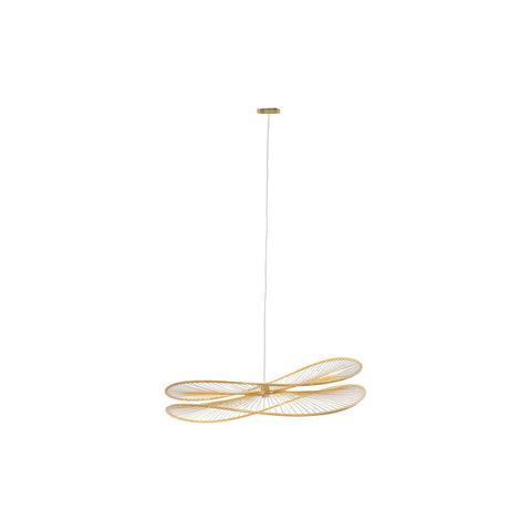 Deckenlampe DKD Home Decor Braun Bambus 50 W 100 x 100 x 25 cm