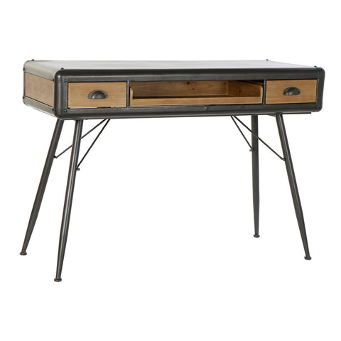 Schreibtisch DKD Home Decor natürlich Hellgrau Metall Tanne 118 x 52 x 84 cm