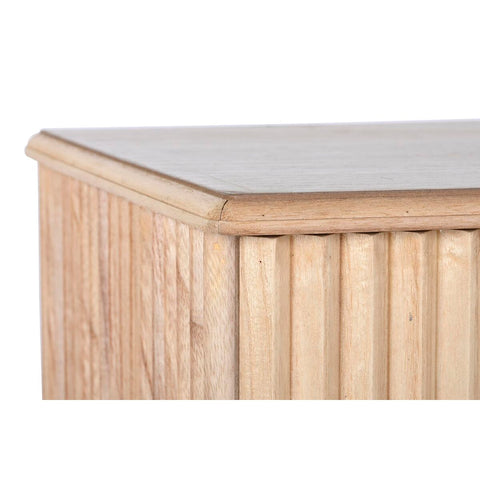 Nachttisch DKD Home Decor Gold Hellbraun Holz MDF 43 x 40 x 70 cm