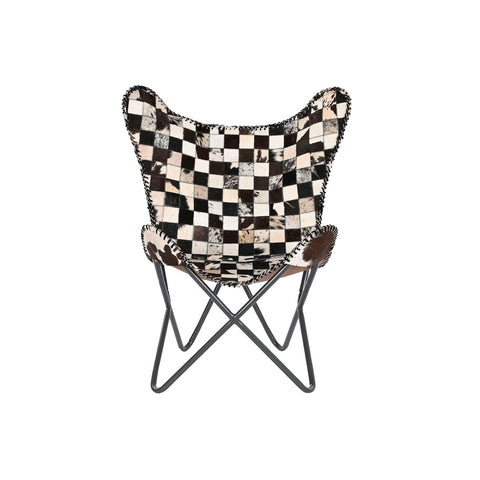 Sessel DKD Home Decor Creme Dunkelbraun Eisen 70 x 70 x 90 cm