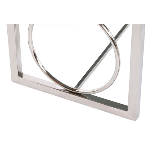 Hocker DKD Home Decor Creme Silberfarben Dunkelbraun Stahl 122 x 41 x 44 cm