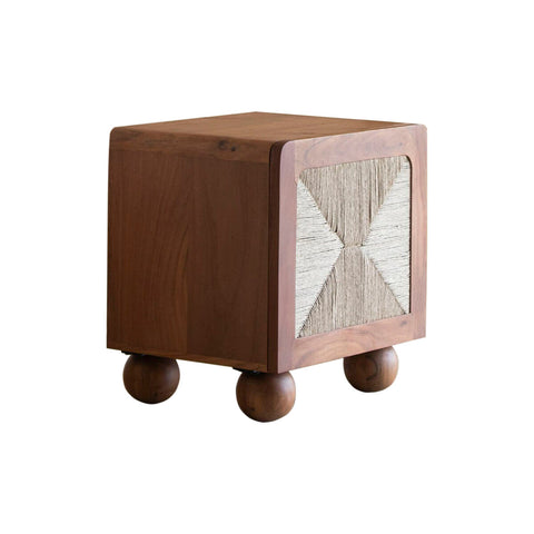 Nachttisch DKD Home Decor Braun Akazienholz 50 x 40 x 53 cm
