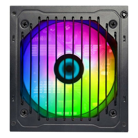 Stromquelle CoolBox DG-PWS600-MRBZ ATX 600W RGB Schwarz Ø 12 cm x 1