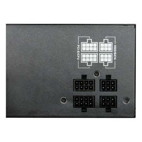 Stromquelle CoolBox DG-PWS600-MRBZ ATX 600W RGB Schwarz Ø 12 cm x 1