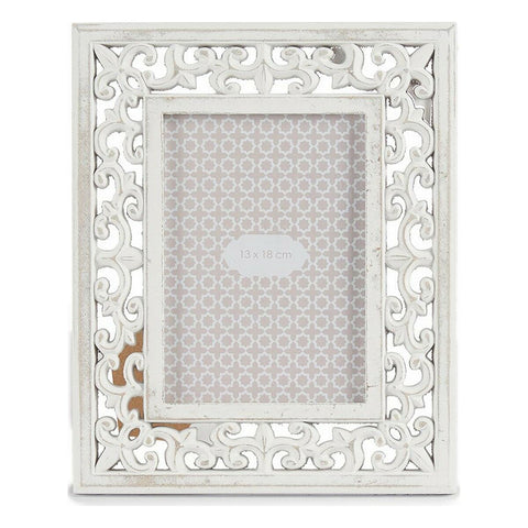 Fotorahmen Holz Weiß 22 x 27 x 1 cm (6 Stück)