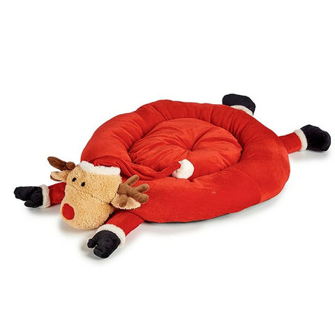 Haustierbettchen Rentier Rot 84 x 18 x 97 cm (2 Stück)
