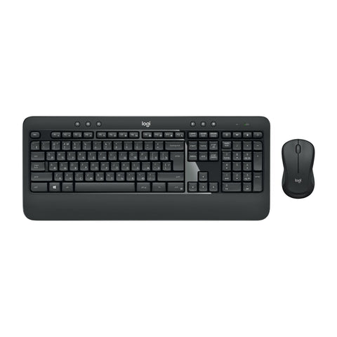 Tastatur mit Drahtloser Maus Logitech MK540 Advanced Schwarz Qwerty Spanisch
